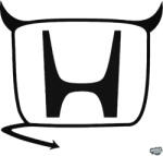 matrica. shop Honda matrica ördög