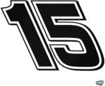 matrica. shop NASCAR 15 felirat - Autómatrica