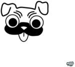 matrica. shop Mopsz matrica 14