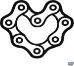 matrica. shop Láncszív - Autómatrica