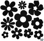 matrica. shop Retro virágok Autómatrica