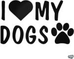 matrica. shop I Love My Dogs - Autómatrica