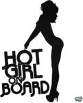 matrica. shop Hot Girl on Board - Autómatrica