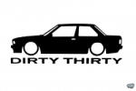 matrica. shop BMW matrica Dirty Thirty