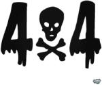 matrica. shop 4x4 koponya - Szélvédő matrica
