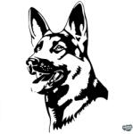 matrica. shop Németjuhász matrica 4