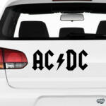matrica. shop ACDC logó Autómatrica