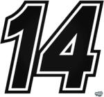 matrica. shop NASCAR 14 felirat - Autómatrica