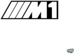 matrica. shop BMW matrica M1 logó