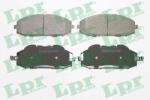 LPR set placute frana, frana disc LPR 05P845 (05P845)