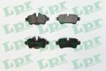LPR set placute frana, frana disc LPR 05P1481 (05P1481)