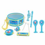 Peppa Pig Set 7 instrumente muzicale, Lexibook, Peppa Pig Instrument muzical de jucarie