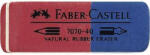 Faber-Castell kék piros radír (770408)