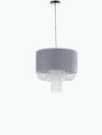 FANEUROPE I-GRAHM/S40 | FanEurope-Mix Faneurope ernyő lámpabúra Luce Ambiente Design E27 szürke, kristály (I-GRAHM/S40)