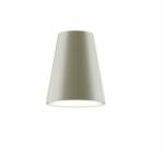 Rendl CONNY 25/30 asztali lámpaernyő Monaco galamb szürke/ezüst PVC max. 23W (R11591)