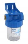 AquaPUR Suport Filtru Aquapur Transparent, Fara Cartus, 5' D - 1/2 (aqua00110000520) Filtru de apa bucatarie si accesorii