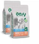 Oasy Dog OAP Puppy Medium/Large Salmon 2x2, 5kg