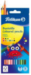 Pelikan Creioane Colorate Pelikan Sectiune Triunghiulara, 12 Culori (700115)