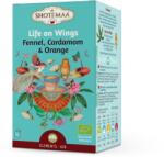Shoti Maa bio life on wings édeskömény, kardamom és narancs tea 16x2g 32 g - vital-max
