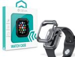  Devia Apple Watch ütésálló védőtok - Sport Series Shockproof Case For iWatch - 40 mm - black/transparent (ST365225) - mall