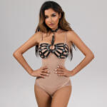 eross sutien Strapless with Collar S/M Black