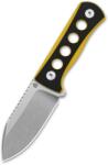 QSP KNIFE Canary 14C28N , G10, Black/Yellow QS141-A1 (QS141-A1)