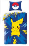 Halantex Pokemon Ágyneműhuzat szett - Pikachu kék (POK-605BL) (POK-605BL)