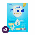 Milumil Junior 3 vanília ízű gyerekital 12 hó+ (2x500 g)