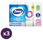 Zewa Deluxe Delicate Care 3 rétegű toalettpapír (3x24 tekercs) - pelenka