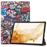  Husa ART Flip pentru Samsung Galaxy Tab S9+ / S10+ GRAFFITI