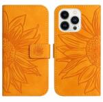  ART SUN FLOWER Husa portofel cu curea Apple i Phone 15 Pro Max galben