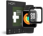  Hofi Hybrid Glass Xiaomi Mi Watch Lite üveg képernyővédő fólia fekete kerettel (FN0009) (FN0009)