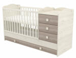  Babastar Lovely Kombinált 3 fiókos gyermekágy Fűz-Krém