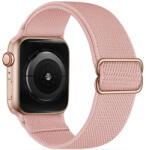 Apple Watch 4-6, SE, SE (2022) (38 / 40 mm) / Watch 7-9 (41 mm), textíl pótszíj, állítható, TP Mellow, rózsaszín