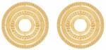 Lilou aranyozott fülbevaló Etno - arany Univerzális méret - answear - 20 990 Ft