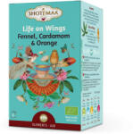 Shoti Maa bio life on wings édeskömény, kardamom és narancs tea 16x2g 32 g - babamamakozpont