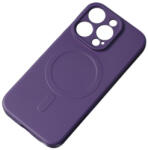 Mgramcases Silicone Magsafe tok iPhone 13 Pro Max, lila