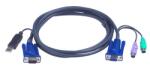  Aten KVM Console kábel PS/2 - USB 2m (2L-5502UP) (2L-5502UP)