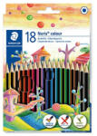 STAEDTLER Színes ceruza Staedtler Noris 18 db-os klt (185 C18)