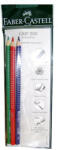 Faber-Castell Színes ceruza Faber-Castell Grip 2001 3 db-os klt. (piros-kék-zöld) (263231) - papir-bolt