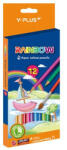 Y-Plus Színes ceruza Y-Plus+ Rainbow akvarell hegyezővel 12 db-os klt (DPC1302000000)