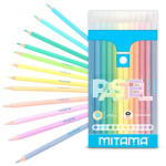 Mitama Színes ceruza Mitama Pastel 12 db-os klt. kerek, újrahasznosított (62827)