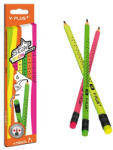 Y-Plus Grafitirón Y-Plus+ Star HB neon 6 db/doboz (DPX1702001023)