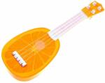  RAMIZ Gyermek műanyag gitár narancs mintával (37 x 12, 5 x 4 cm)