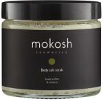 Mokosh Cosmetics Scrub cu sare pentru corp Cafea verde și tutun - Mokosh Salt Body Scrub Green Coffee With Snuff 300 g