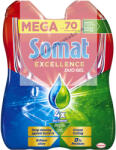 Somat Excellence Duo Gel gépi mosogatószer gél 2x630ml/70 mosogatás (4-514)