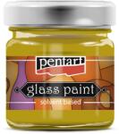  Pentart üvegfesték oldószeres 30 ml sárga (772)
