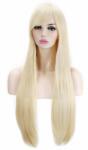 Női Cosplay Paróka Női Szőke Egyenes szálú Anime Manga Wig Harajuku stílusú