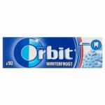 Orbit Winterfrost menta- és mentolízű cukormentes rágógumi édesítőszerrel 14 g - cooponline