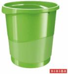 Esselte Papírkosár, 14 liter, ESSELTE "Europost", Vivida zöld (623950) - pepita